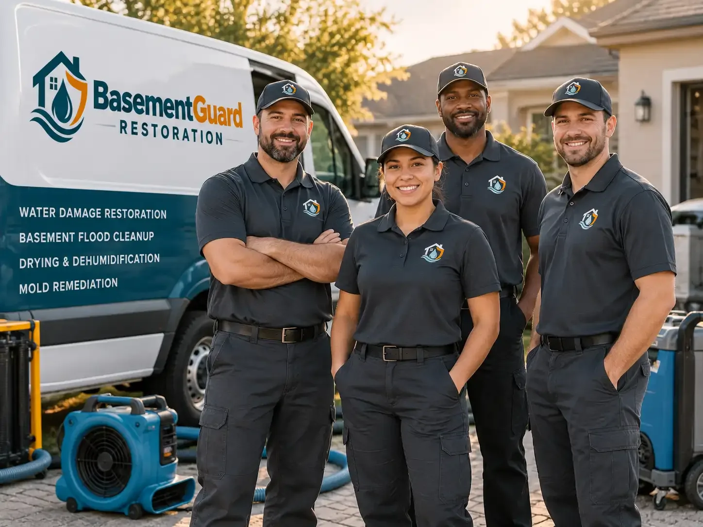 Basement Water Damage Restoration company in Spearville, KS